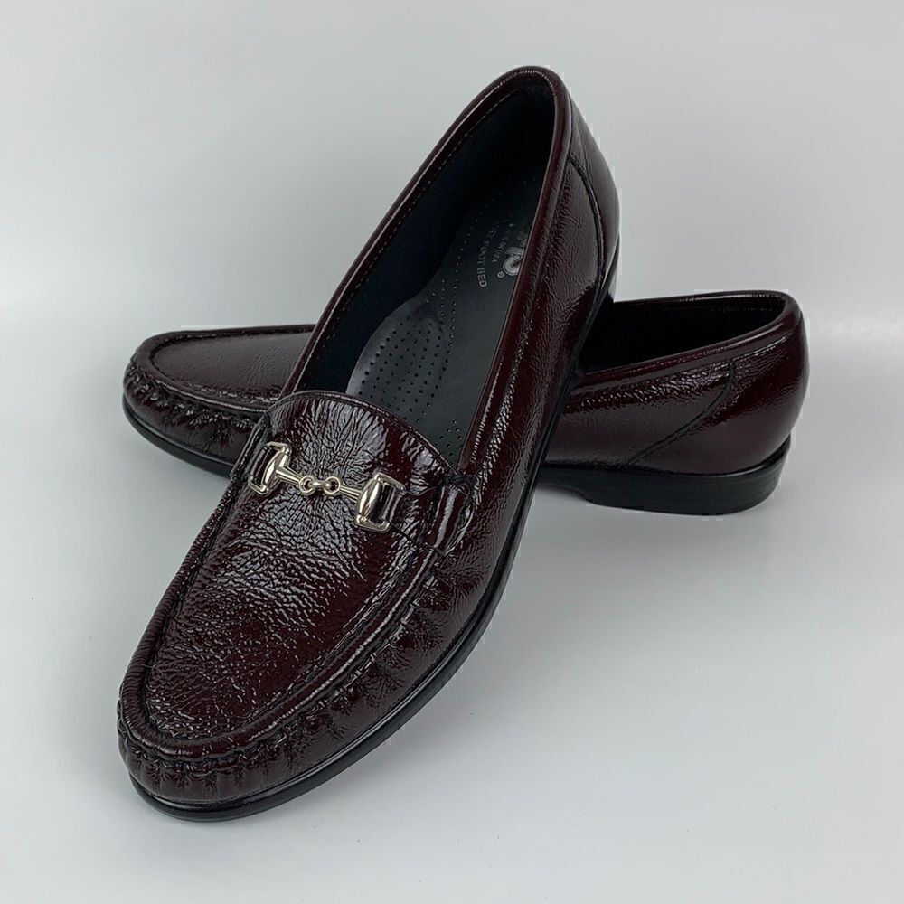 SAS Brown Tripad Comfort loafers.